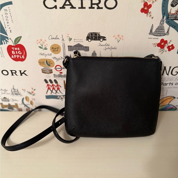 Kate Spade Black Crossbody Bag with Gold Accents - Picture 3 of 6